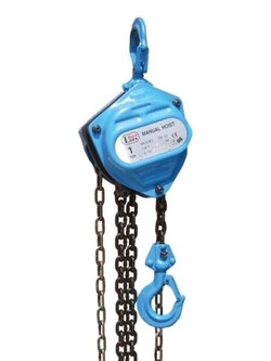 Ручная шестеренная стационарная таль Euro-Lift ТВ 1,5т, 9м - фото 271075