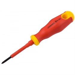Диэлектрическая отвертка Stayer Profi Electro PH 0 x 60 мм 25142-0-06 - фото 274111