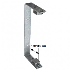 Неподвижный стенной анкер KRAUSE 835086 150мм - фото 278561