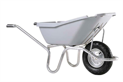 Тачка садовая одноколесная Haemmerlin Cargo Proselect Pick Up 110 серая - фото 278635