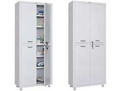 Медицинский двухстворчатый шкаф HILFE МД 2 1670/SS S26199203001 - фото 282218