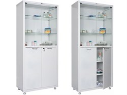 Медицинский двухстворчатый шкаф HILFE МД 2 1780/SG S26199205501 - фото 282232