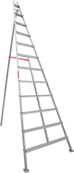 Алюминиевая садовая стремянка Новая Высота NV 319 12 ступеней 3190112 - фото 291892