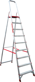 Алюминиевая стремянка Новая Высота NV 311 9 ступеней 3110109 - фото 292147