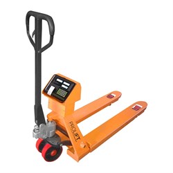 Гидравлическая тележка с весами и принтером PROLIFT CWP30 3000кг, колеса полиуретан, 1150x550 мм - фото 298328