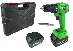 Бесщеточная аккумуляторная дрель Zitrek Greenpower 20 Pro 063-4061 - фото 300535