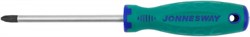 Крестовая отвертка Jonnesway Anti-Slip Grip PH3x125 мм D71P3125 - фото 301499