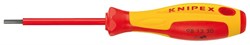 Диэлектрическая отвертка Knipex шестигранная Hex3 75мм KN-981330 - фото 30305