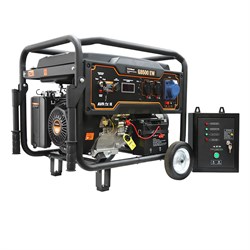 Бензиновый генератор FoxWeld Expert G8500 EW в компл. с блоком автоматики - фото 313792