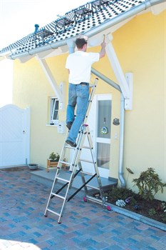 Лестница алюминиевая складная Krause Corda 3x6 - фото 317382