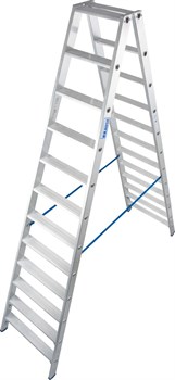 Двухсторонняя стремянка Krause Stabilo 124784 2х12 - фото 318873
