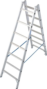 Алюминиевая двухсторонняя стремянка Krause Stabilo 2х7 124913 - фото 319523
