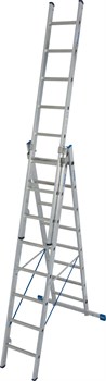Алюминиевая трехсекционная лестница Krause Stabilo 3х8 133748/123923 - фото 320082