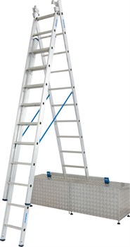 Алюминиевая трехсекционная лестница Krause Stabilo 3х10 133762/123947 - фото 320117