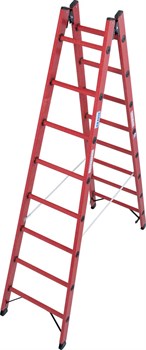 Двухсторонняя диэлектрическая стремянка Krause 2х8 819734 - фото 320685