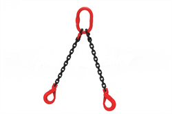 Цепной строп с самозакрывающимся крюком OCALIFT 2СЦ 1,6т 1м - фото 322142