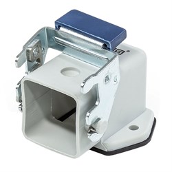 Корпус EMAS угловой с металлическим фиксатором, монтаж на панель EBP05GE46 - фото 324548