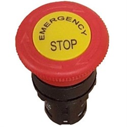 Аварийная кнопка-моноблок EMAS с маркировкой (1НЗ) MB200EE - фото 324723