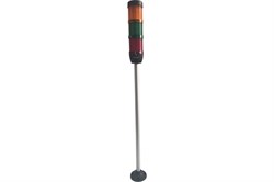Сигнальная колонна EMAS 50мм, красная, желтая, зеленая 24V, светодиод LED IK53L024XM04 - фото 324905