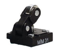 Пластмассовая консоль EMAS с металлическим роликом D=14мм LD23MIM311 - фото 326450