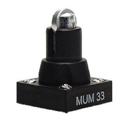 Пластмассовая консоль EMAS с металлическим продольным роликом D=13мм LD23MUM331 - фото 326458