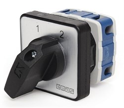 Двухфазный реверсивный переключатель полюсов EMAS (1-2) 10А PSA010KD233S - фото 327667