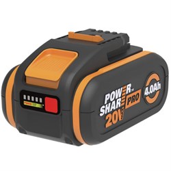 Аккумулятор WORX WA3014 20В 4,0 Ач - фото 332675