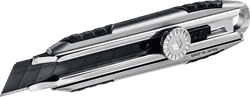 Алюминиевый нож OLFA OL-MXP-L X-design винтовой фиксатор, 18 мм - фото 335673