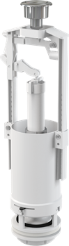 Сливной механизм AlcaPlast A2000-CHROM со СТОП-кнопкой, хром - фото 337713