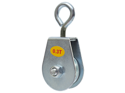 Кабельная тележка Euro-Lift 00-00003857 для струны 0,3т (мет. отвер. 20 мм, трос 10 мм) - фото 337959