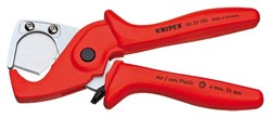Ручной труборез KNIPEX для пластиковых труб KN-9020185 - фото 33904