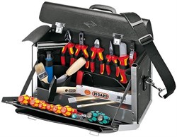 Набор инструмента 24 предмета для электромонтажа,в чемодане KNIPEX KN-002101TL - фото 34734
