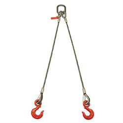 Строп канатный TOR 2СК г/п 2,5 т 4,5 м, шт - фото 351651