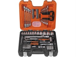 Набор автоинструмента 1/2" и 1/4" 91 предмет Bacho S910