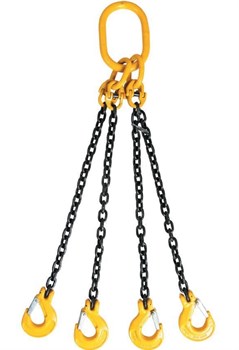 Строп цепной TOR 4СЦ г/п 11,2 т 18,0 м, шт - фото 357894