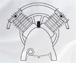 Компрессорная ременная головка FoxWeld AEROMAX B2080 - фото 362766