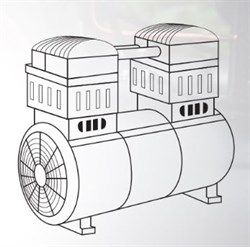 Компрессорный безмасляный блок FoxWeld AEROMAX F2063-1500 - фото 362771