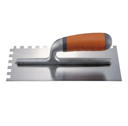 Гладилка зубчатая, 12х28 см, ручка Progrip, зуб 10 мм Kapriol 23016