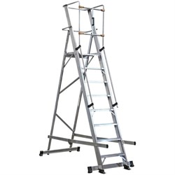 Передвижная лестница-платформа CAGSAN KP11 11+1 - фото 381639
