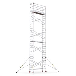 Профессиональная алюминиевая вышка CAGSAN ProTUBE S10 9,7 м - фото 381991