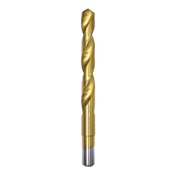 Сверло по металлу Эксперт  HSS-G M2 TiN/118° DIN 338 хвост 13мм №1420 20мм ПрофОснастка 30201420 - фото 383751