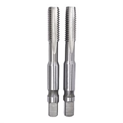 Комплект ручных двухпроходных метчиков (I/II) ПрофОснастка Мастер №364 HSS 4341 М12x1,75 50611034 - фото 384872