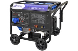 Инверторный бензиновый сварочный генератор TSS GGW 5.0/200D-R - фото 388981