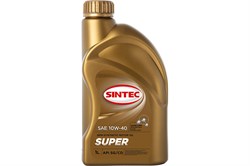 Масло SINTEC Супер SAE 10W-40 API SG/CD канистра 1л/Motor oil 1liter can - фото 391689