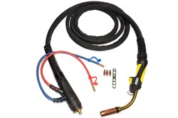 Горелка сварочная с жидкостным охлаждением  HUGONG MIG/MAG HG50-500А-5м / MIG Torch HG50 water cooled-5m - фото 403731