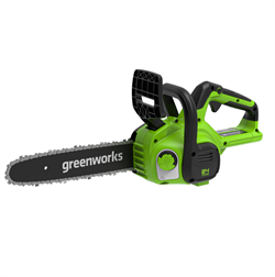 Цепная пила аккумуляторная GREENWORKS G24CS25, 24 В, 25 см, без АКБ и ЗУ - фото 405132