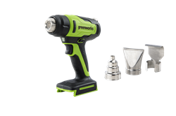 Фен строительный аккумуляторный 24V GREENWORKS G24HG - фото 406696