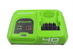 Зарядное устройство быстрое GREENWORKS G40UC5 40V - фото 407172