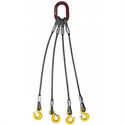 Строп канатный TOR 4СК г/п 1,0 т 1,6 м (опрессовка)
