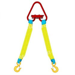 Строп текстильный TOR 2СТ 5,0 т 3,0 м 120 мм звено Рт3